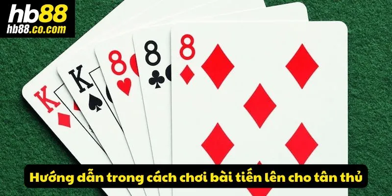 Hướng dẫn trong cách chơi bài tiến lên cho tân thủ