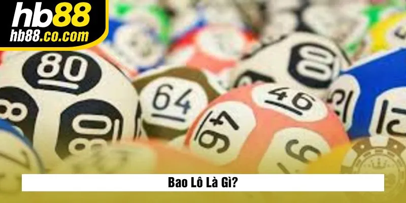 Bao Lô Là Gì? Giải Thích Chi Tiết Và Cách Chơi Bao Lô Dễ Hiểu Nhất