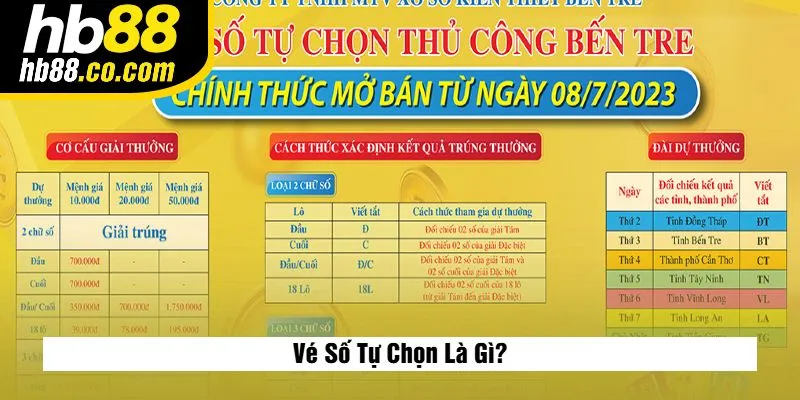 Tìm hiểu về khái niệm và cách chơi vé số tự chọn tại HB88